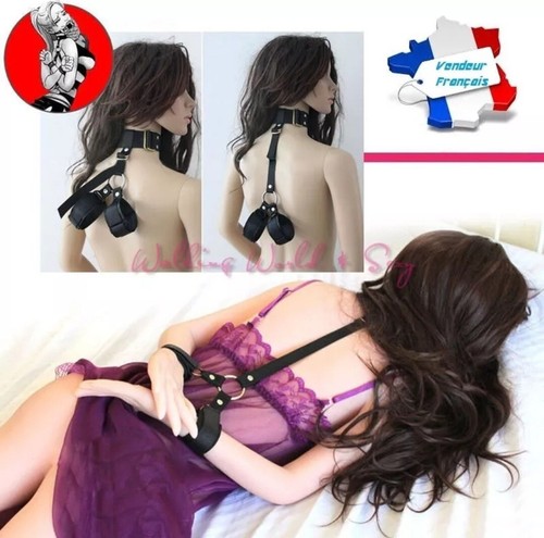 Sangles poignet cou bdsm - cou,