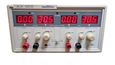 METRIX AX 322    ALIMENTATION DE LABORATOIRE REGLABLE 2x30V    2x2.5A Linéaire