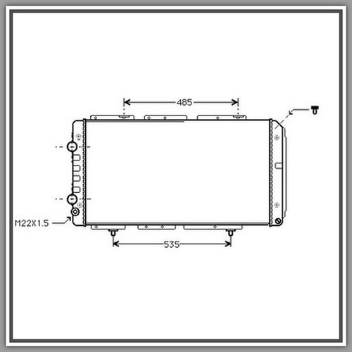 Radiateur citroen jumper - citroen, jumper-