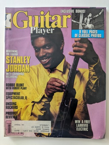 Stanley jordan oct 1985 guitar - stanley,