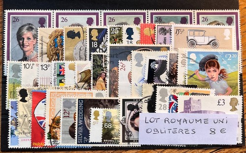 Timbres royaume uni - uni, lot