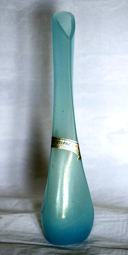 Vase opaline bleue - , soliflore