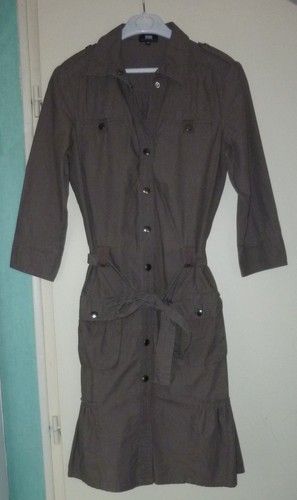 Belle robe couleur sable - robe,