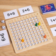 Jeu de société d'addition de