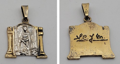 Pendentif médaille religieuse - médaille,