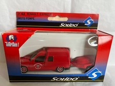 Solido 1/43 - Renault Express Moto Pompe Pompiers Ref. 2142 - NEUF