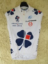 Maillot cycliste LA FRANÇAISE DES JEUX sans manche demi saison UCI PRO TOUR 1997
