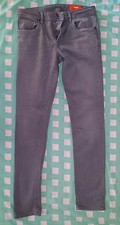 JULES JEAN SLIM COTON STRETCH COULEUR GRIS BLEU  TAILLE 40  W30 L34