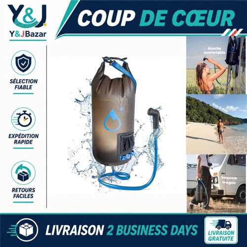 Douche solaire camping