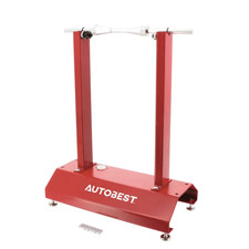 Equilibreuse Roue Moto Manuelle Largeur 320mm Ø740mm Cônes Centrage 17-29mm