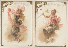 2 GRANDES CHROMOS  CHOCOLAT DU PLANTEUR :  COMPAGNIE COLONIALE