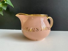 Pot à Lait / Crémier Vintage Villeroy & Boch "Nous Deux" - Rose & Doré -