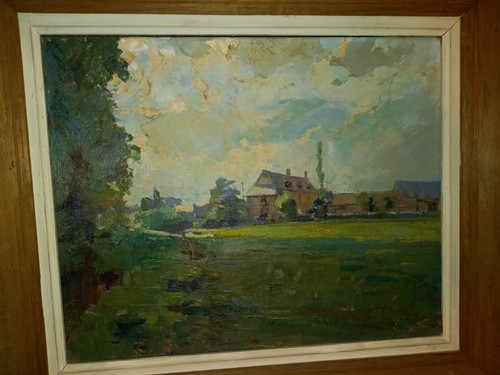 Paysage post impressionniste - post-impressionniste,