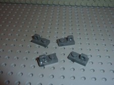 4 x LEGO Dkstone Hinge Plate Réf 30383 / Set 10179/4894/4495/8877/7041/10211...