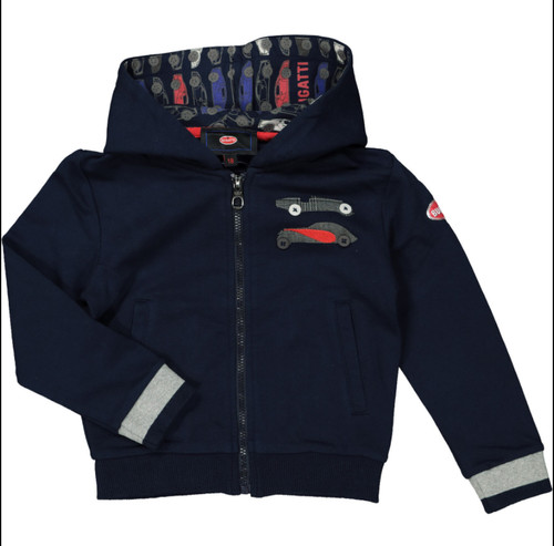 Sweat capuche zippé - à,