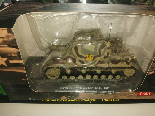 Eaglemoss sturmpanzer iv - eaglemoss, 1/43