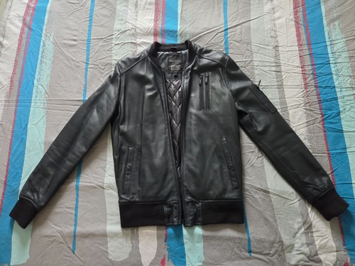 Veste redskins cuir - veste,