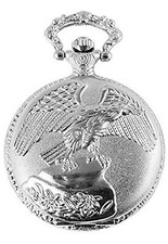 Montre gousset motif - motif, aigle