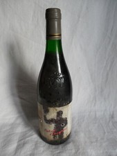 BOUTEILLE DE VIN ROUGE COTE DU RHONE VILLAGE 1995 FESTIVAL D AVIGNON