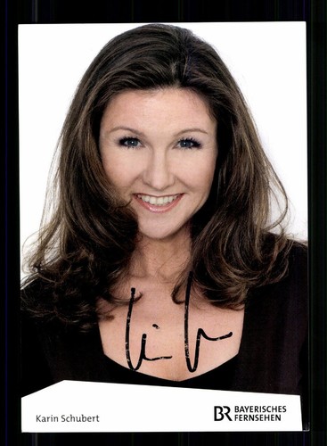 Karin schubert autograph - schubert,