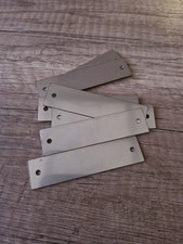Plaques inox lot 25 - inox, (lot