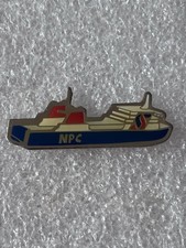 Pin’s Bateau Boat Sealink Croisière Ferry Cargo Signé Collection Pariennes