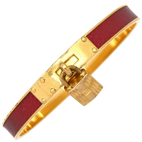 Bracelet hermes kelly plaqué - bracelet,