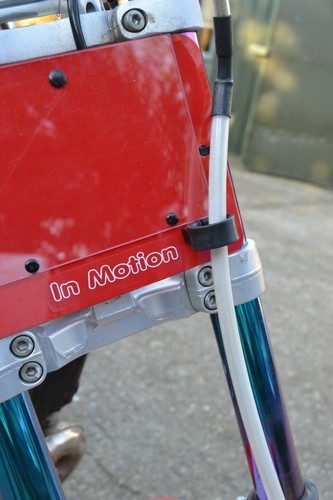 Front brake cable - cable, guide