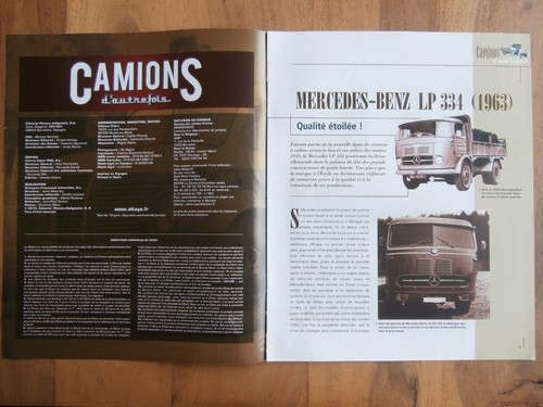 Camion mercedes benz 334 - lp,