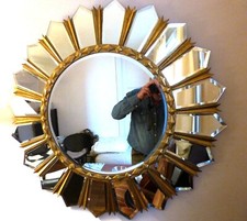 grand miroir ancien doré