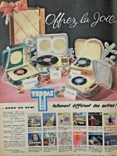 Publicité presse 1958 - publicitÉ,
