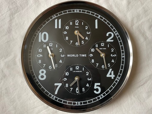 Horloge murale world time - , 4