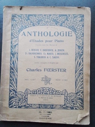 Partition ancienne - ancienne,