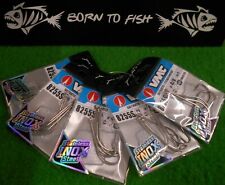 Hameçon simple 8255 spo 4/0 x 25 o'shaugnessy polyvalent inox mer