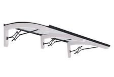 Auvent de bois porte DIY