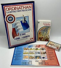 LA REVOLUTION FRANCAISE 20 jeux pour Ordinathan + Livre + Cassette - 1988 - Neuf