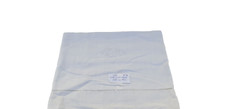 DRAP PLAT ANCIEN PUR FIL DE LIN BRODE AJOURE monogrammes S M Drap de lit enfant