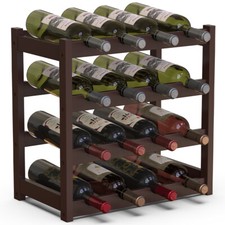 Cave à vin en bois de noyer