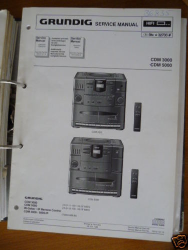 Manuel service pour grundig - service,