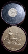 Médaille Exposition De Bordeaux Société Philomathiove