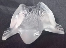 Grenouille cristal incolore Lalique France Lalique crystal frog