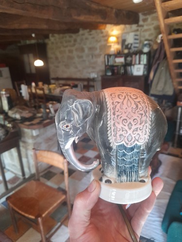 Veilleuse porcelaine style - porcelaine,