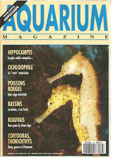 AQUARIUM MAGAZINE N°83 HIPPOCAMPES / POISSONS ROUGE / CORYDORAS, THORICHTHYS