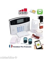 Alarme Maison GSM Sans Fil Anti Intrusion Temporisation voix et notice Française