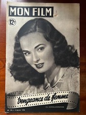 b)Mon Film n°176 du 4/01/1950; "Vengeance de femme" avec Ann Blyth