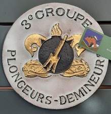 Plaque émaillée 3° GPD