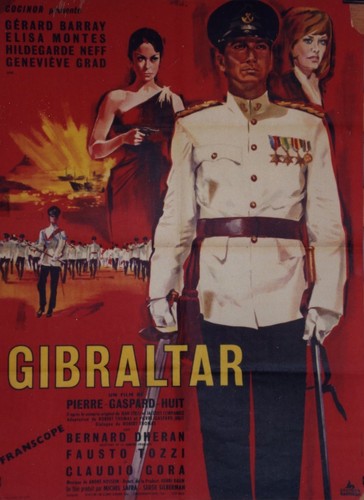 Gibraltar affiche 1964 - affiche,
