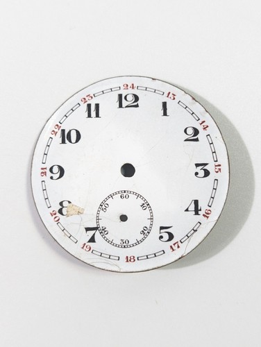 Cadran émaillé pour montre
