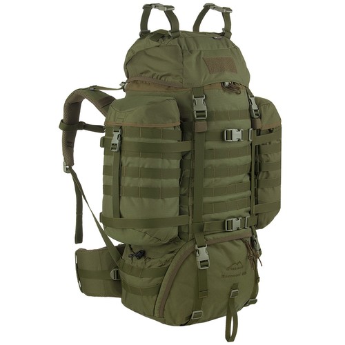 Wisport raccoon 65l - raccoon, dos