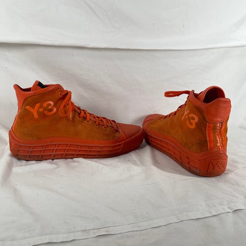 Vtg mid orange suede - orange,